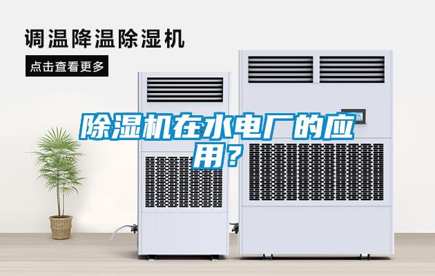 除濕機在水電廠的應(yīng)用？