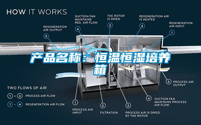 產(chǎn)品名稱：恒溫恒濕培養(yǎng)箱