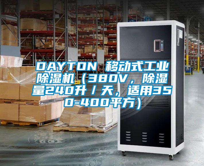 DAYTON 移動(dòng)式工業(yè)除濕機(jī)（380V，除濕量240升／天，適用350-400平方）