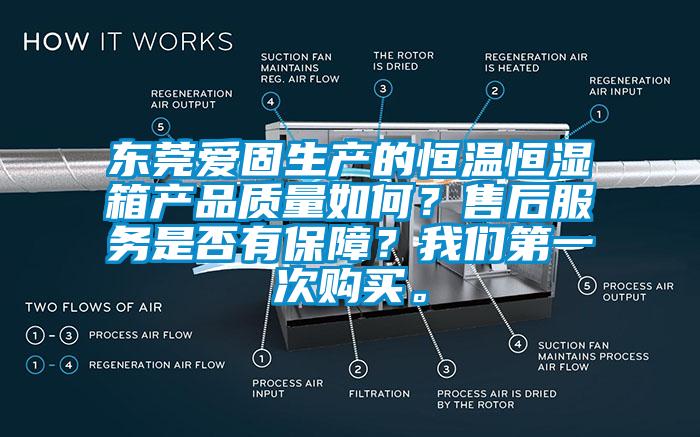 東莞愛(ài)固生產(chǎn)的恒溫恒濕箱產(chǎn)品質(zhì)量如何？售后服務(wù)是否有保障？我們第一次購(gòu)買。