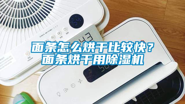 面條怎么烘干比較快？面條烘干用除濕機