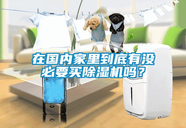 在國內(nèi)家里到底有沒必要買除濕機(jī)嗎？