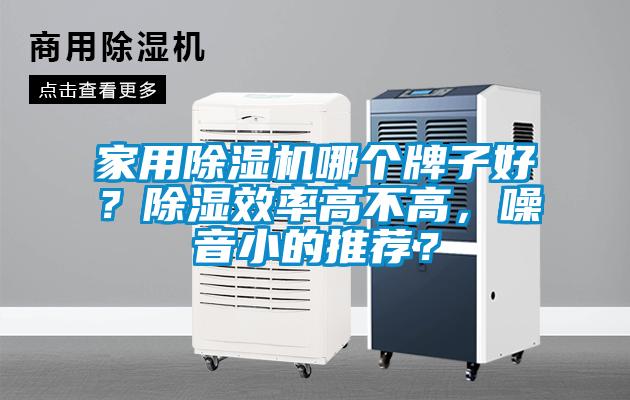 家用除濕機(jī)哪個(gè)牌子好？除濕效率高不高，噪音小的推薦？
