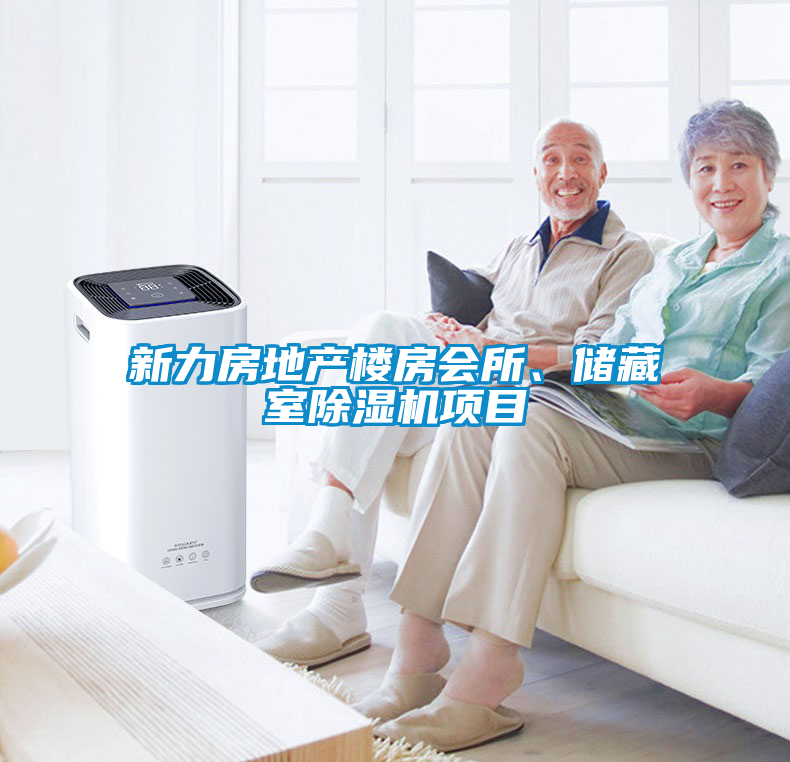 新力房地產(chǎn)樓房會所、儲藏室除濕機項目