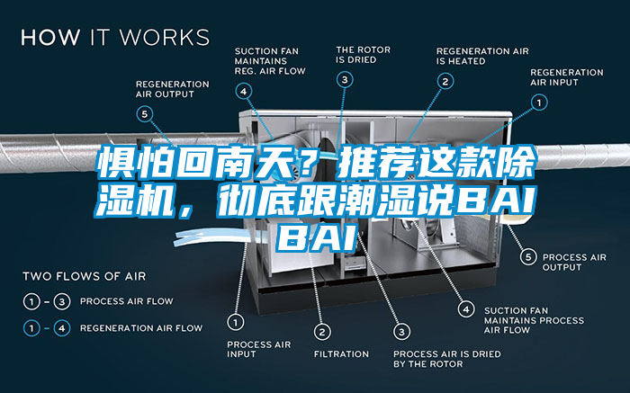 懼怕回南天？推薦這款除濕機(jī)，徹底跟潮濕說BAIBAI