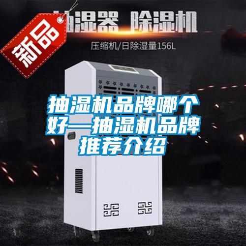 抽濕機品牌哪個好—抽濕機品牌推薦介紹