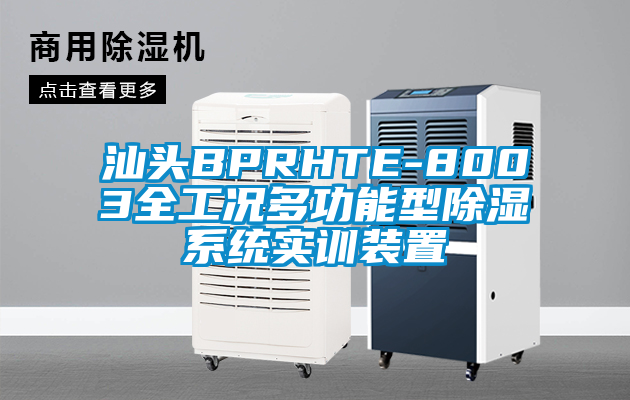 汕頭BPRHTE-8003全工況多功能型除濕系統(tǒng)實訓裝置