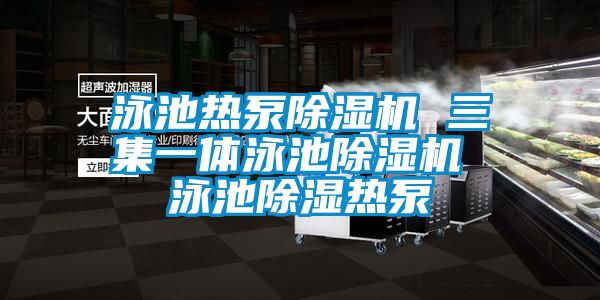 泳池?zé)岜贸凉駲C 三集一體泳池除濕機 泳池除濕熱泵