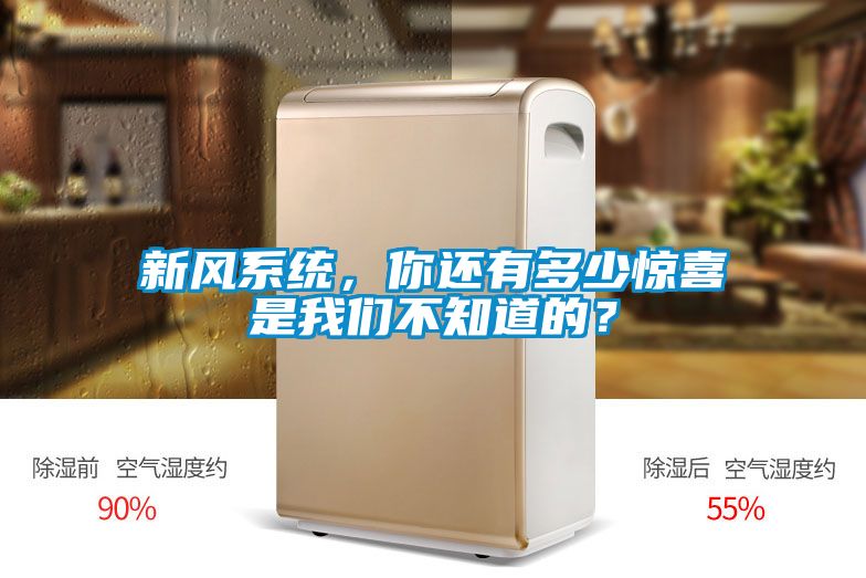 新風(fēng)系統(tǒng)，你還有多少驚喜是我們不知道的？