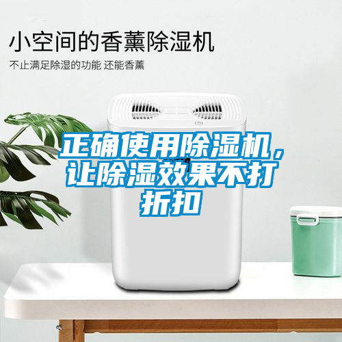 正確使用除濕機，讓除濕效果不打折扣