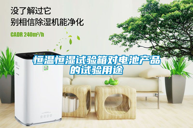 恒溫恒濕試驗(yàn)箱對電池產(chǎn)品的試驗(yàn)用途