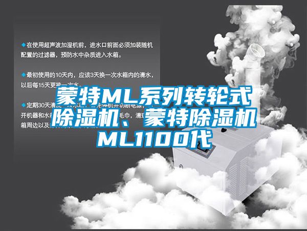 蒙特ML系列轉(zhuǎn)輪式除濕機、蒙特除濕機ML1100代