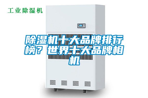 除濕機十大品牌排行榜？世界十大品牌相機