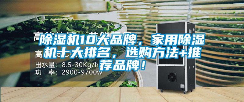 除濕機(jī)10大品牌，家用除濕機(jī)十大排名，選購(gòu)方法+推薦品牌！